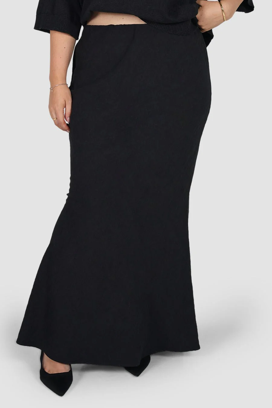 INDI SKIRT CHARCOAL - Image 2