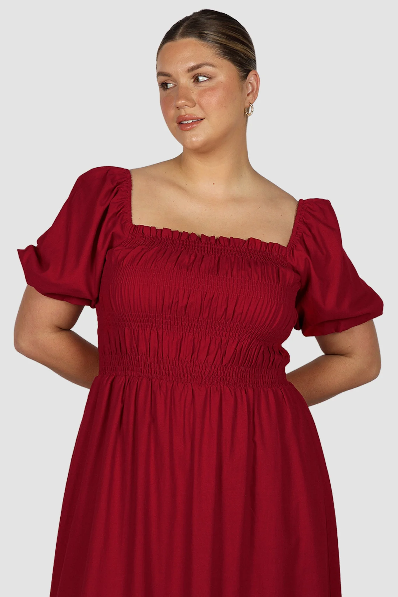 ISMAE MAXI DRESS RED - Image 4