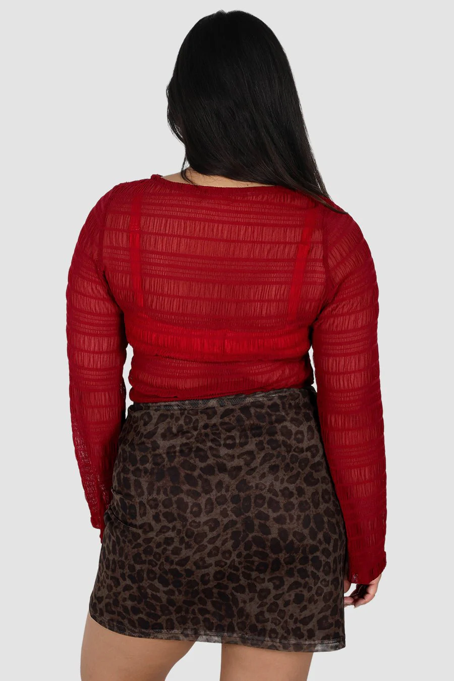 IVARA TOP DEEP RED - Image 7