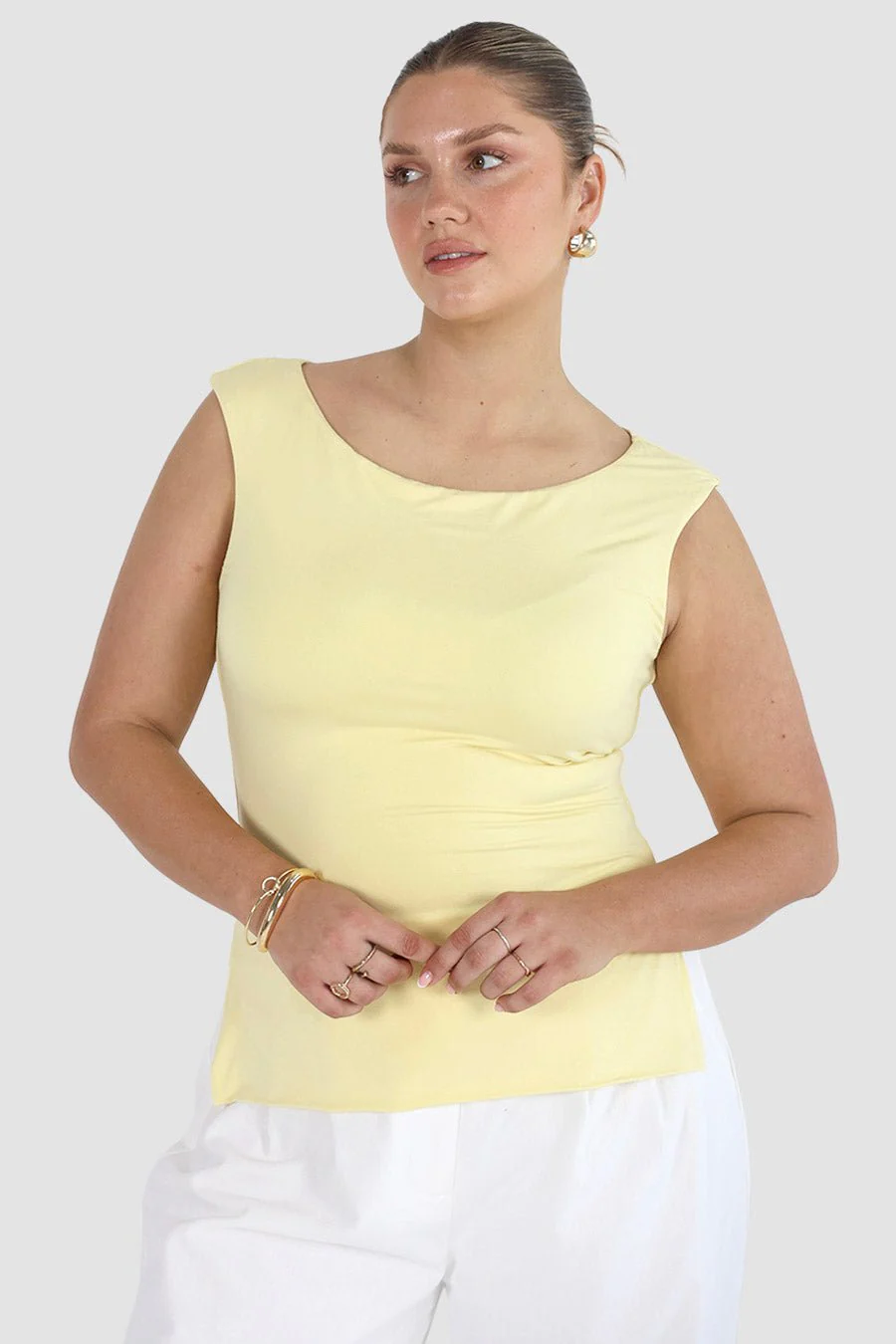 IVIE TOP BABY YELLOW
