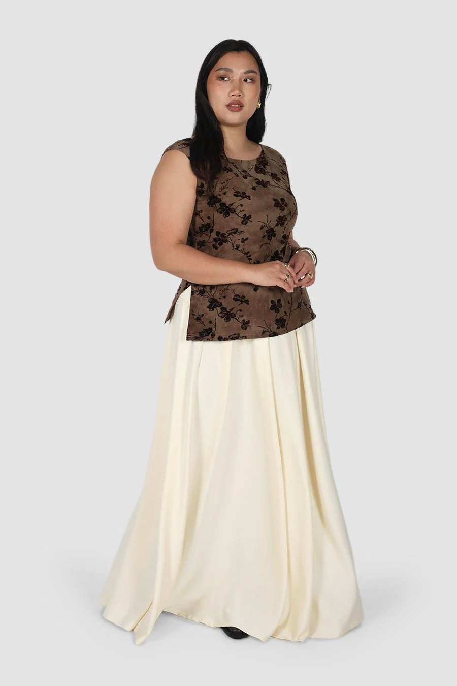 IVIE TOP SEPIA PETAL - Image 7