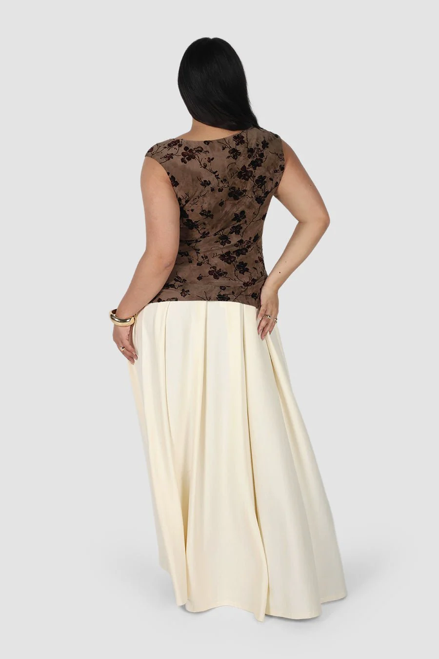 IVIE TOP SEPIA PETAL - Image 9