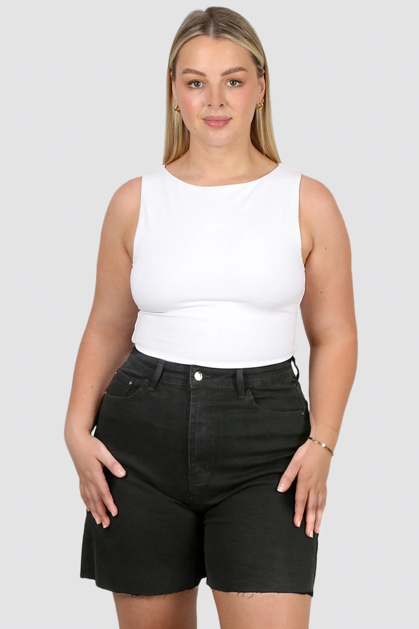 JAGGER DENIM SHORT BLACK WASH - Image 6