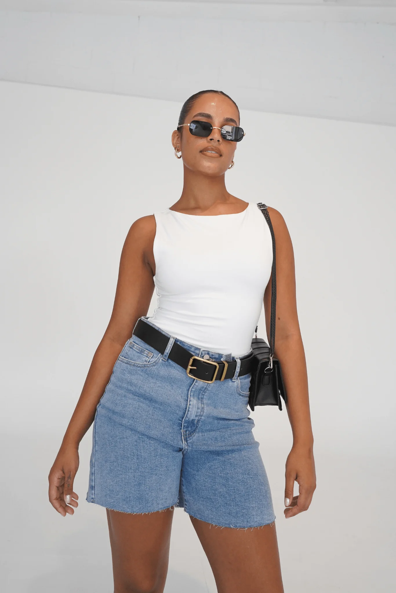 JAGGER DENIM SHORT BLUE WASH - Image 7