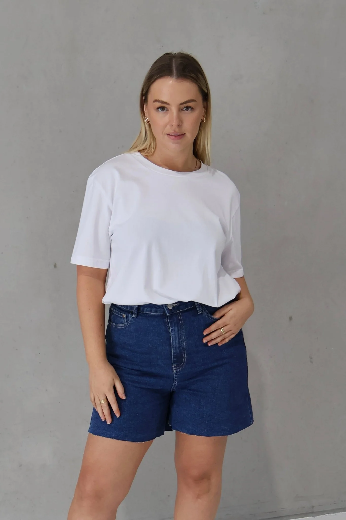 JAGGER DENIM SHORT DEEP BLUE - Image 2