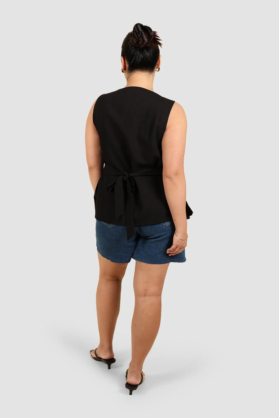 JAGGER DENIM SHORT DEEP BLUE - Image 4