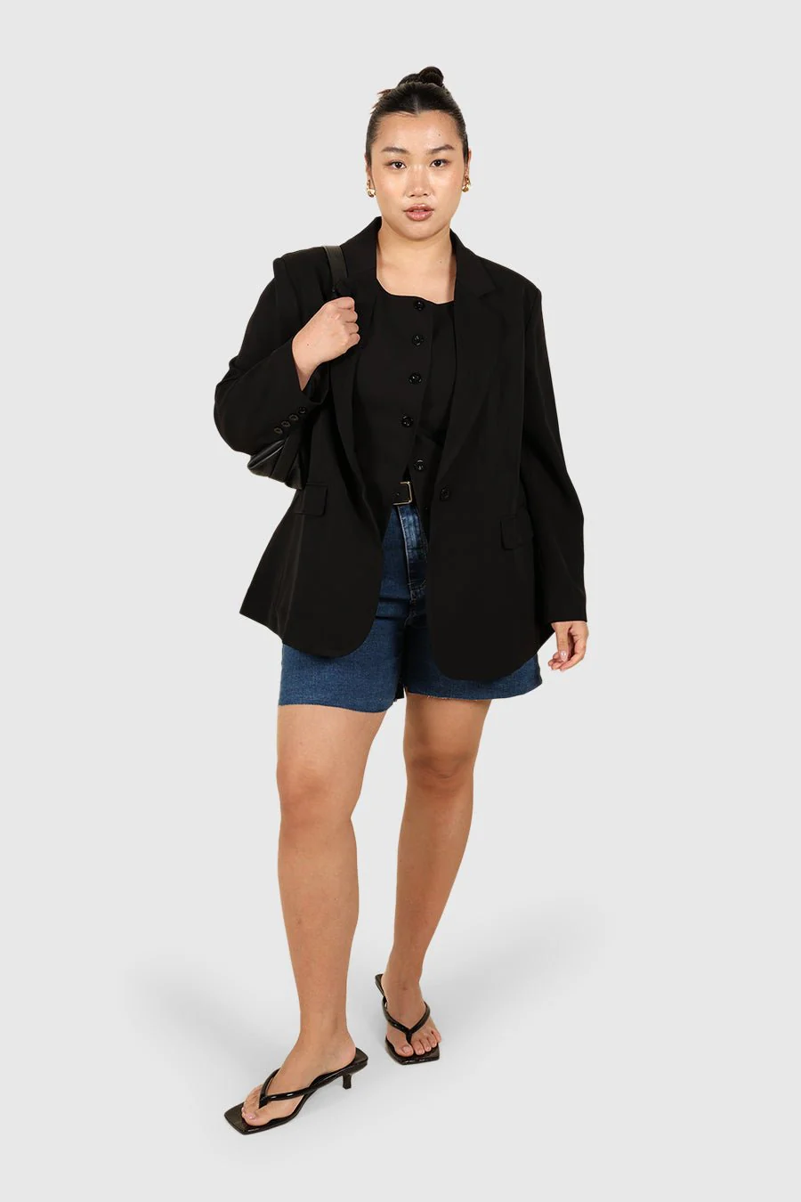 JAGGER DENIM SHORT DEEP BLUE - Image 6