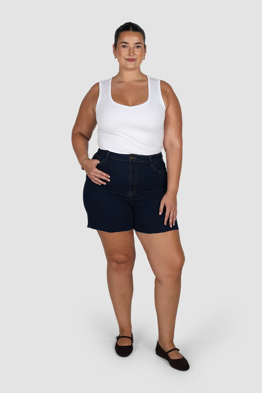 JAGGER DENIM SHORT MIDNIGHT BLUE - Image 3