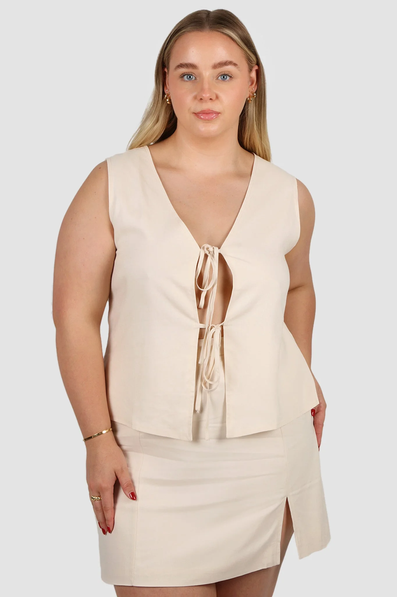 KAIRO SKIRT NEUTRAL - Image 3
