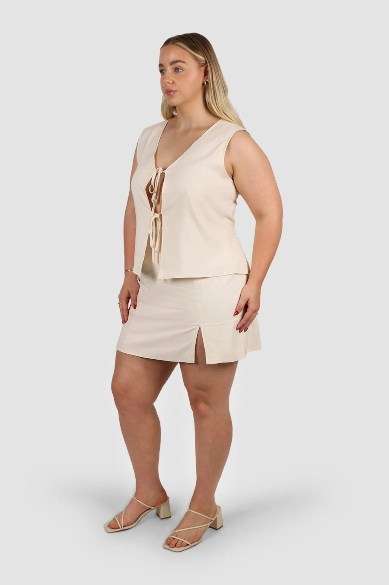 KAIRO SKIRT NEUTRAL - Image 5