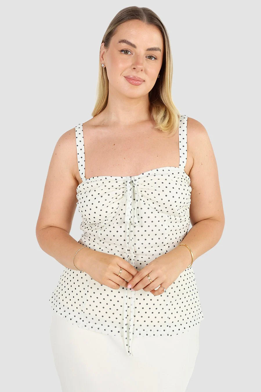 KIKI TOP WHITE SPOT - Image 3