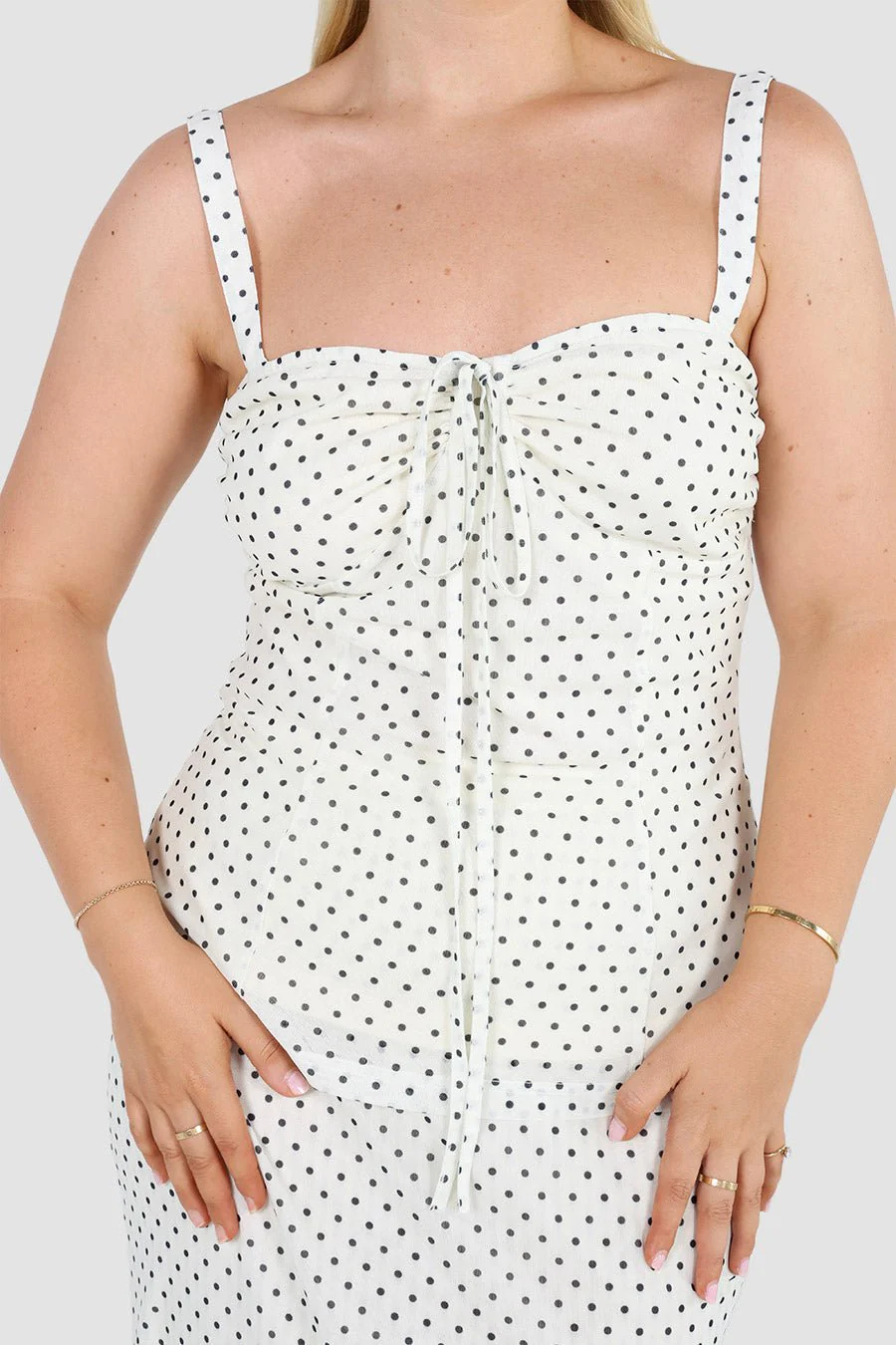 KIKI TOP WHITE SPOT - Image 4