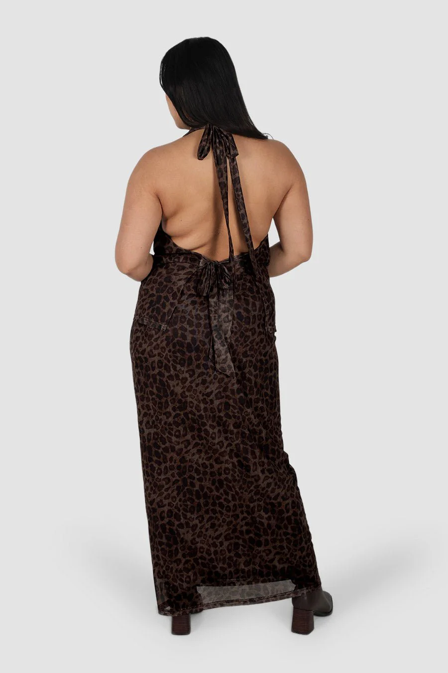 KIMMY TOP CHOC LEOPARD - Image 6