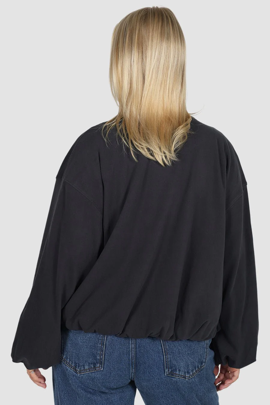 LAKIN BOMBER JACKET CHARCOAL - Image 8
