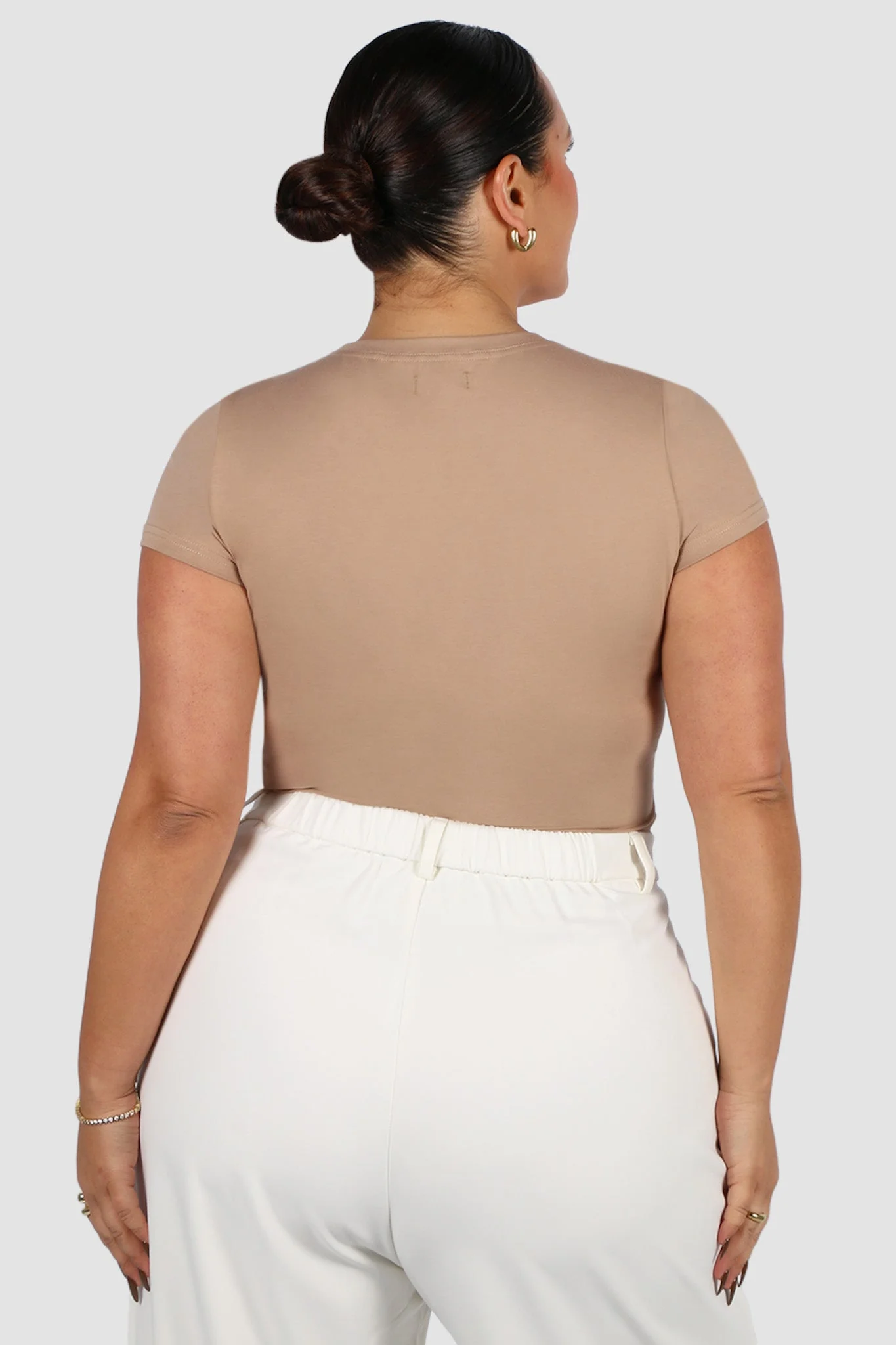 LIGHT BUTTERY TEE NEUTRAL - Image 3