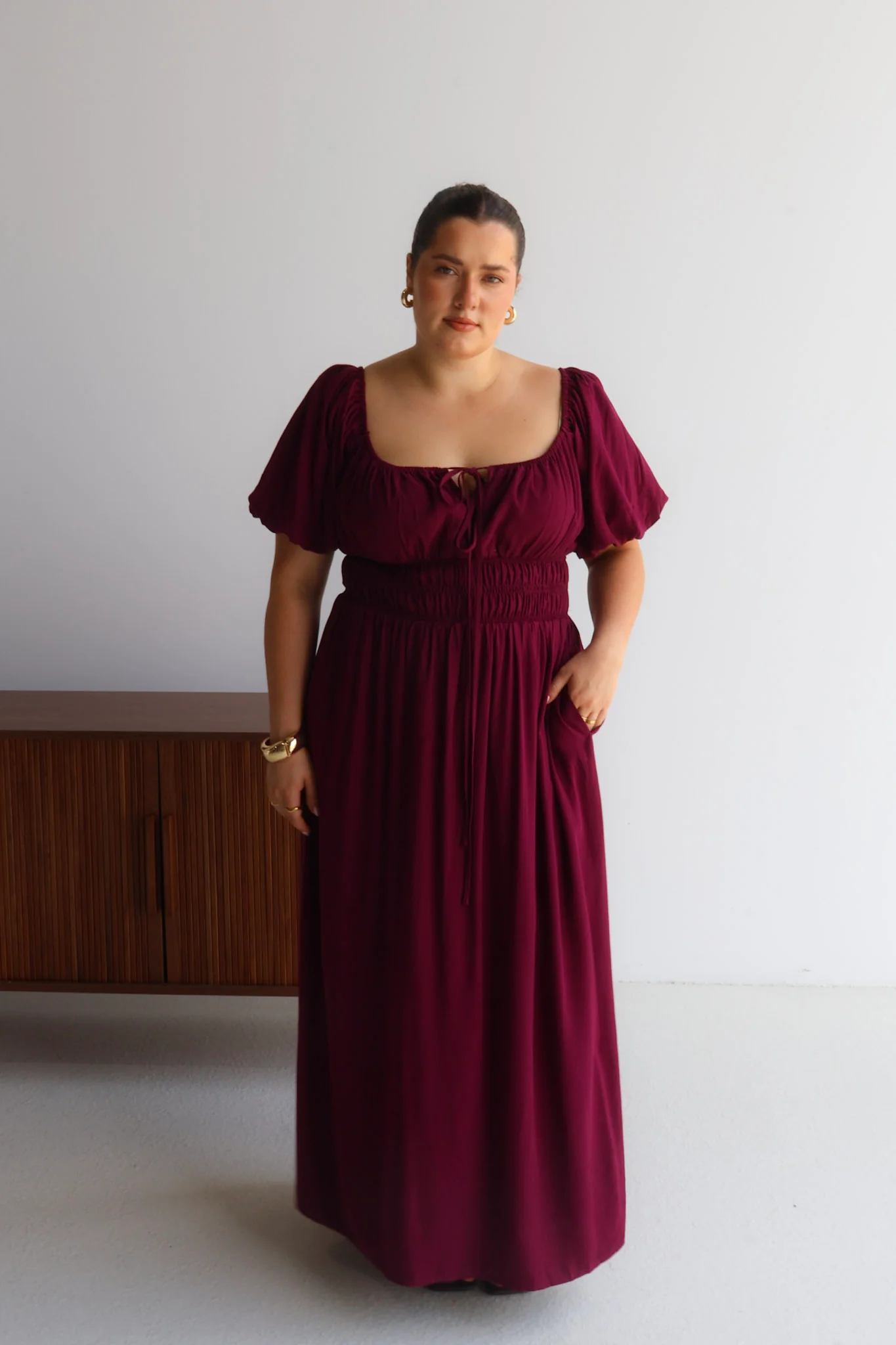 LUMA DRESS PLUM - Image 7