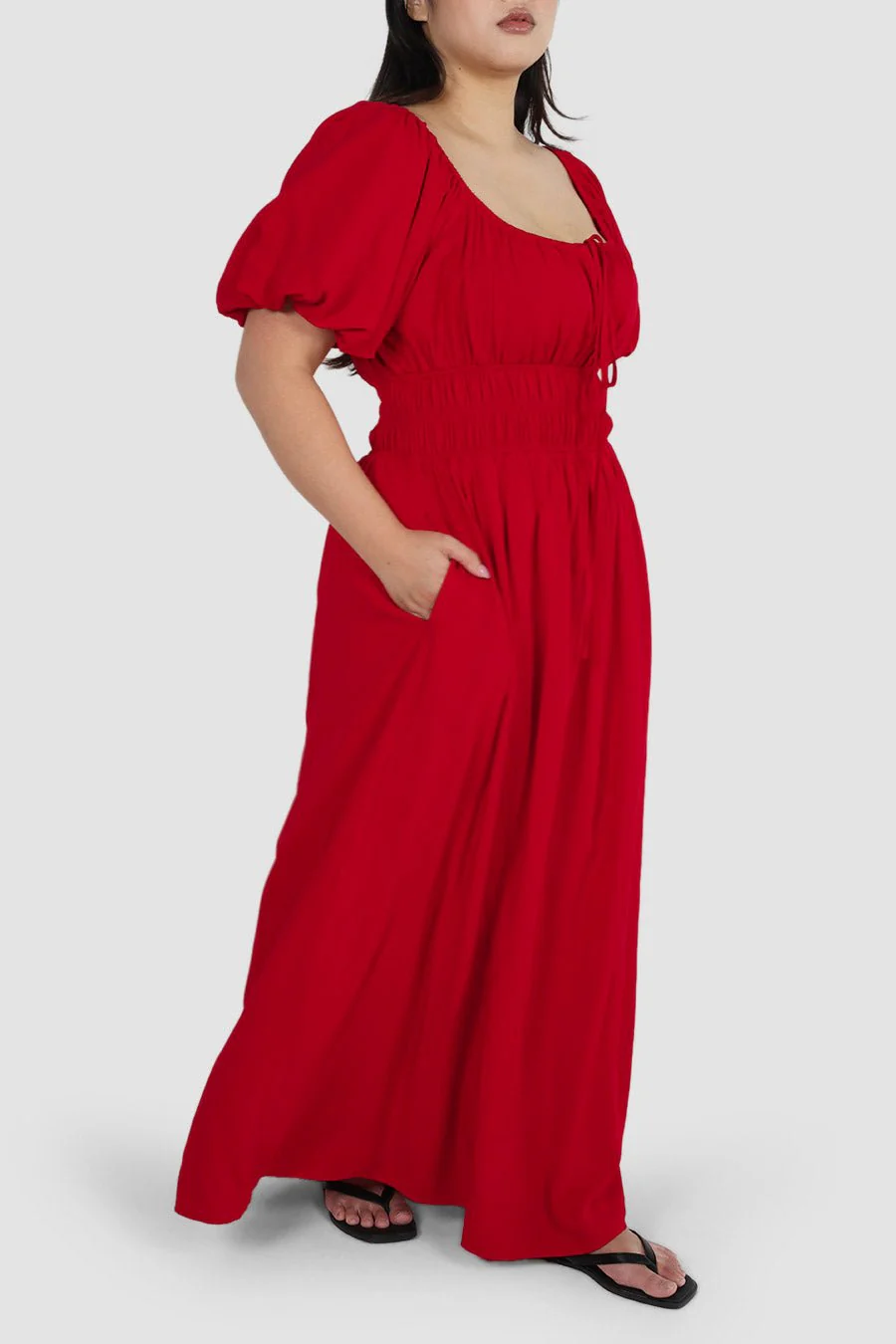 LUMA DRESS RED - Image 5