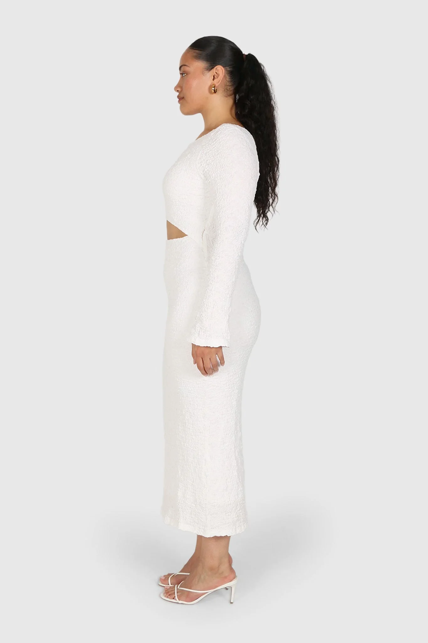 MARCELLO DRESS WHITE - Image 5