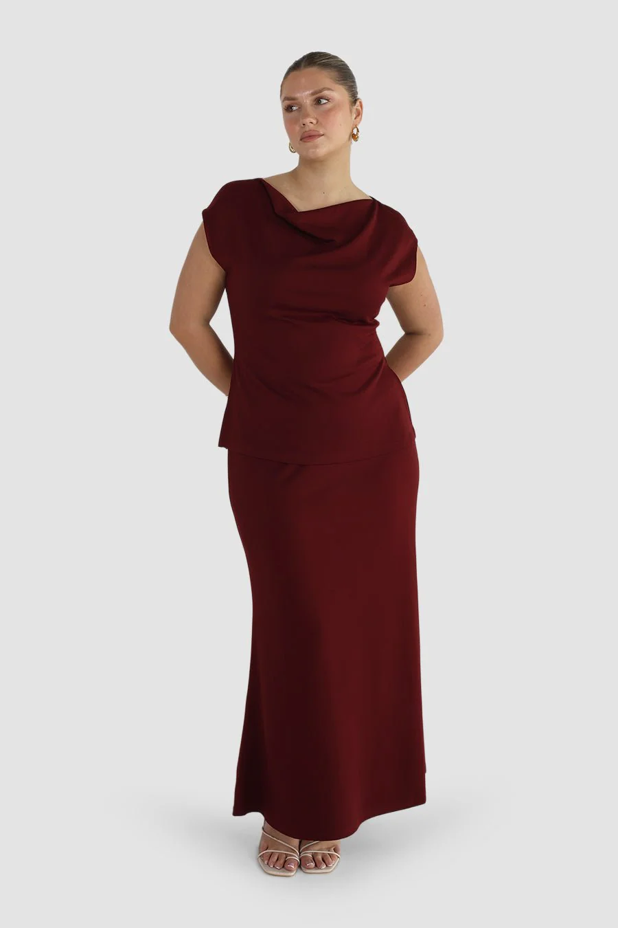 MARGO TOP MERLOT - Image 3