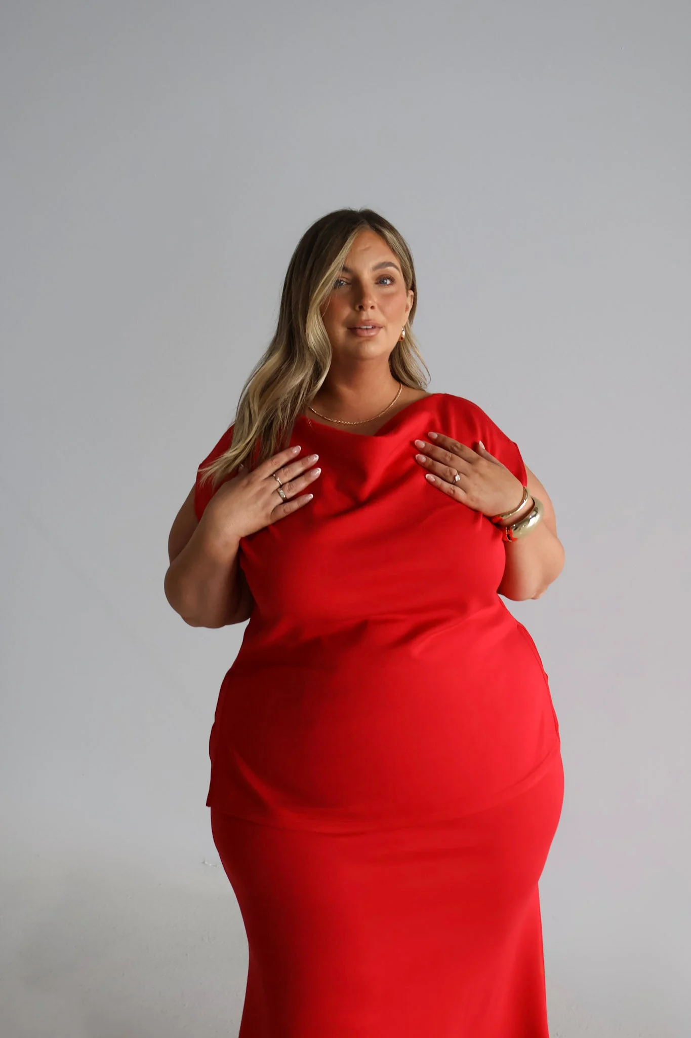 MARGO TOP RED