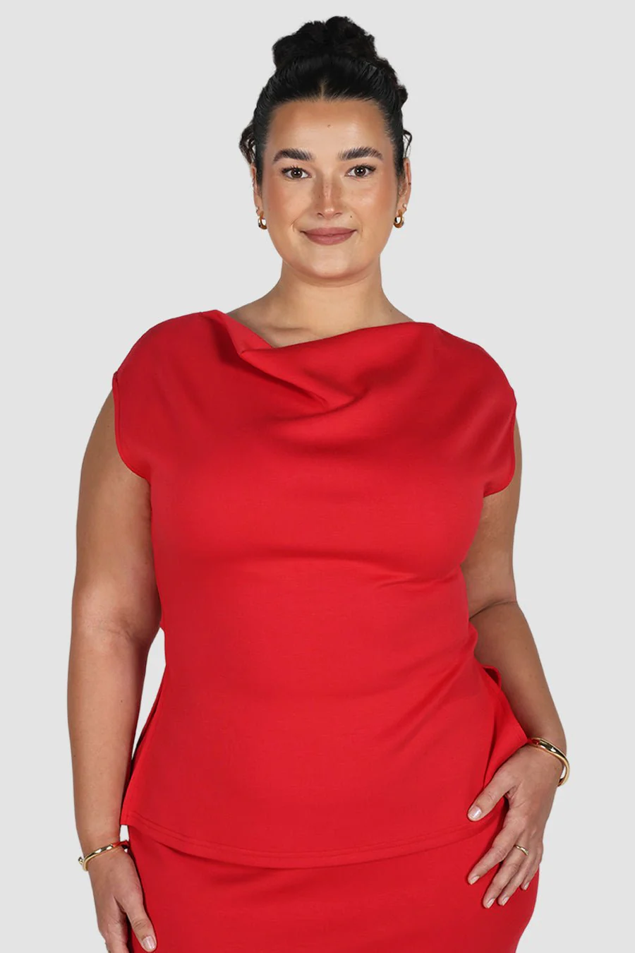 MARGO TOP RED - Image 2