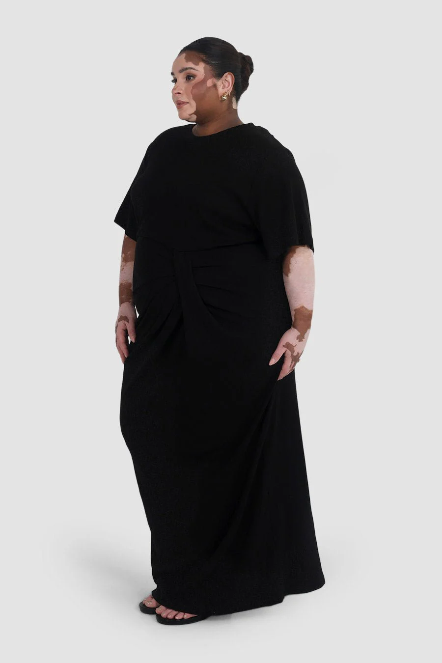 MARNIE RIB DRESS BLACK - Image 10