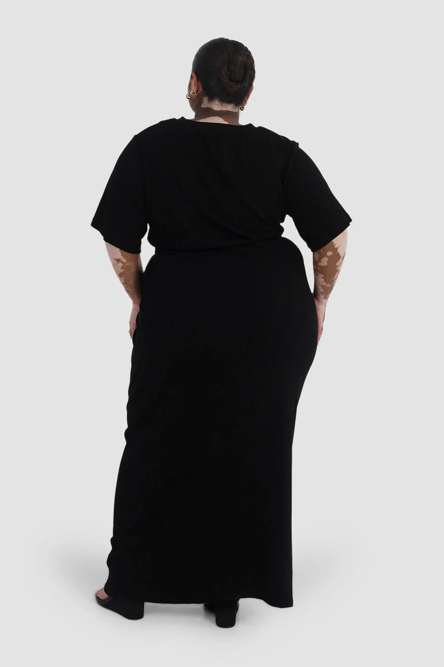 MARNIE RIB DRESS BLACK - Image 11