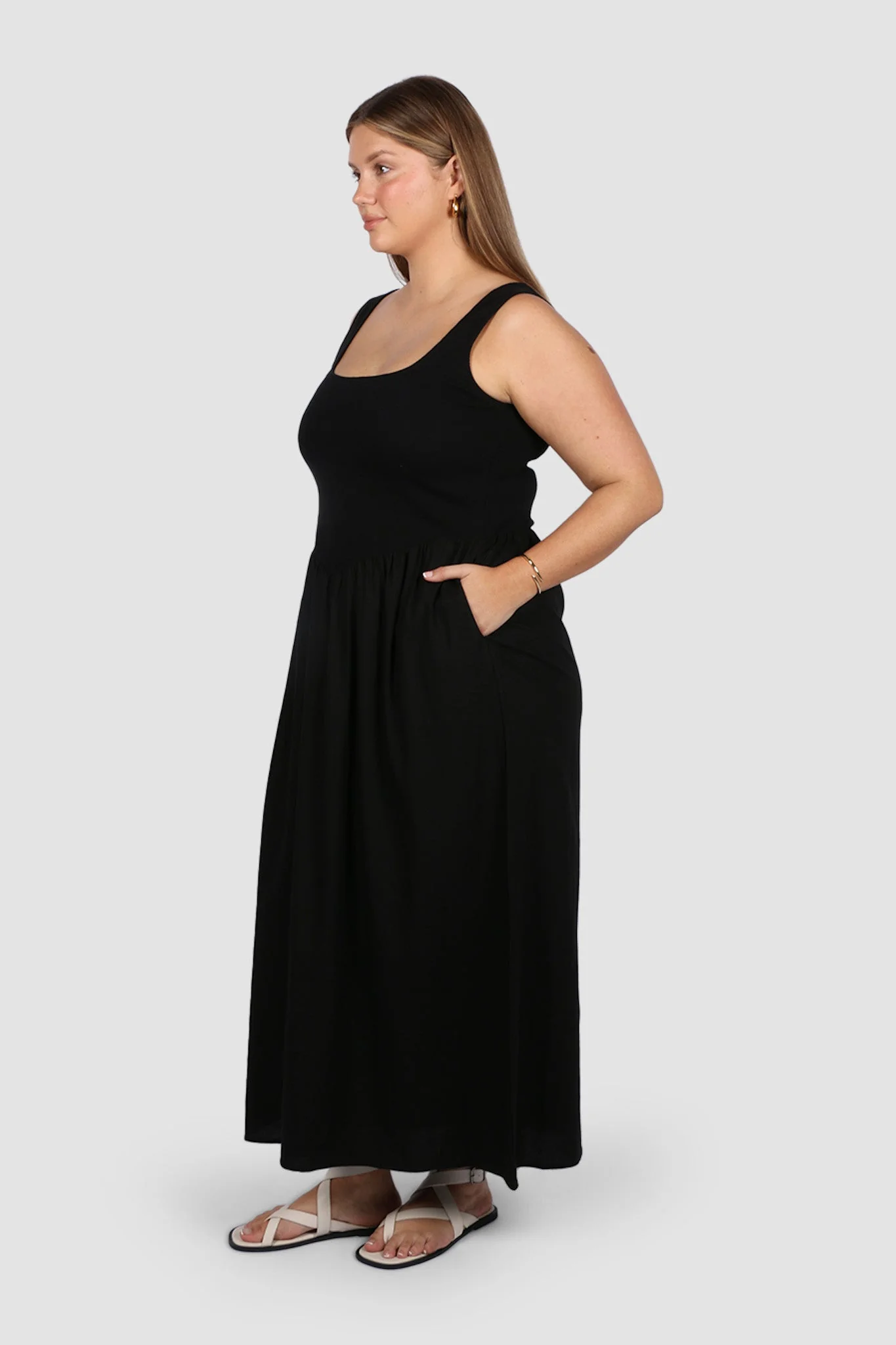 MYRA DRESS BLACK - Image 5