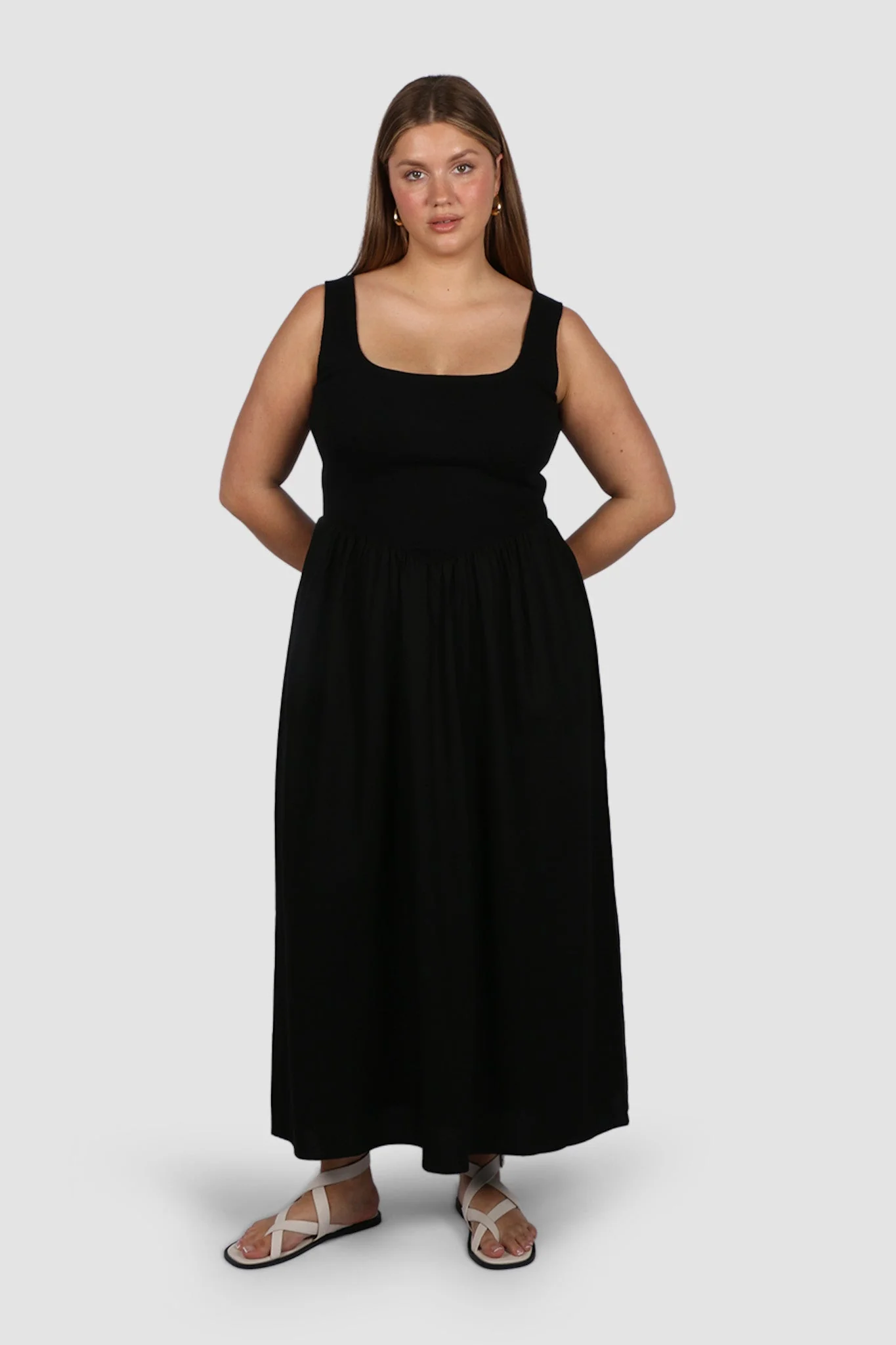 MYRA DRESS BLACK - Image 6