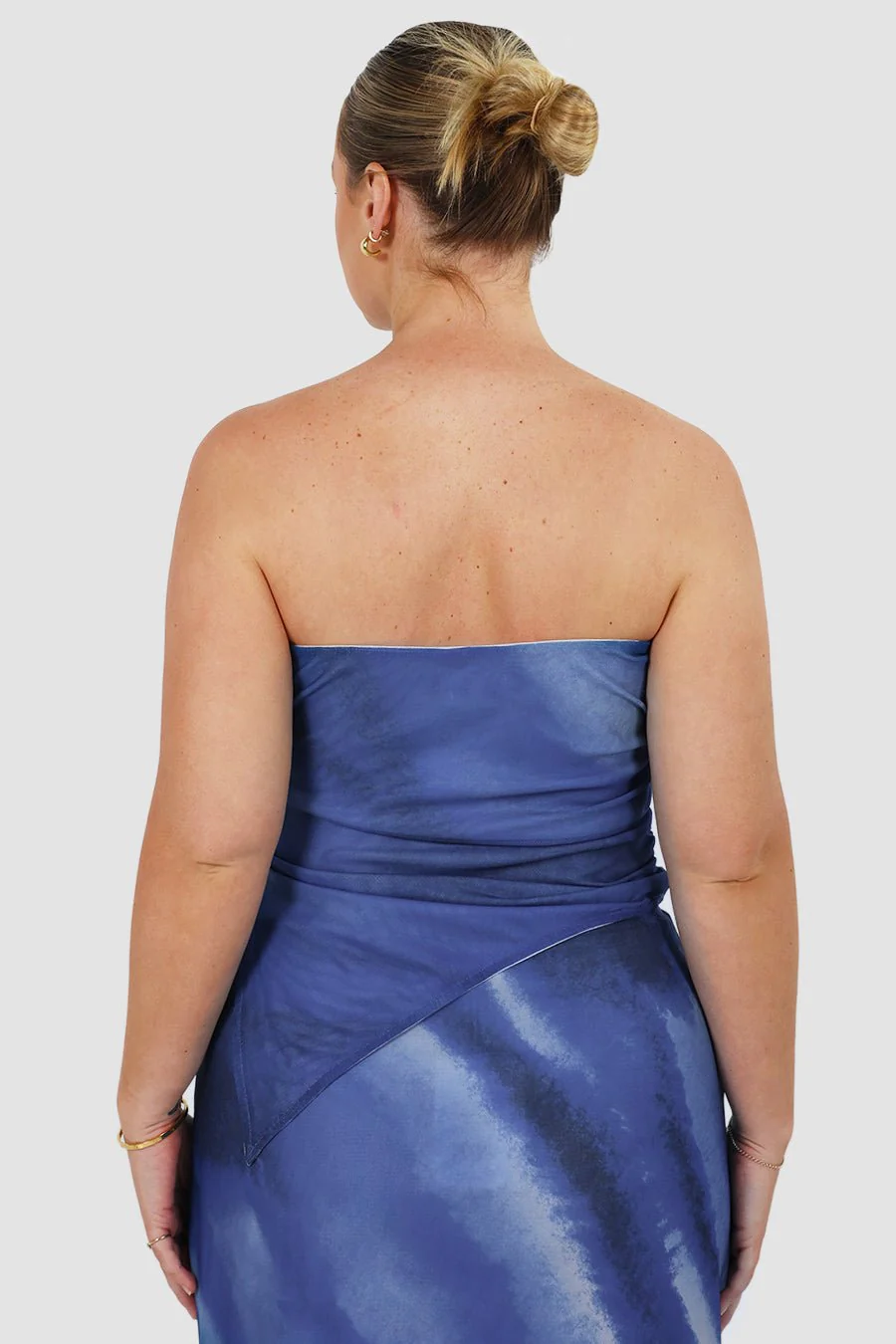 NAELLA ASYMMETRICAL TOP AZURE WASH - Image 4