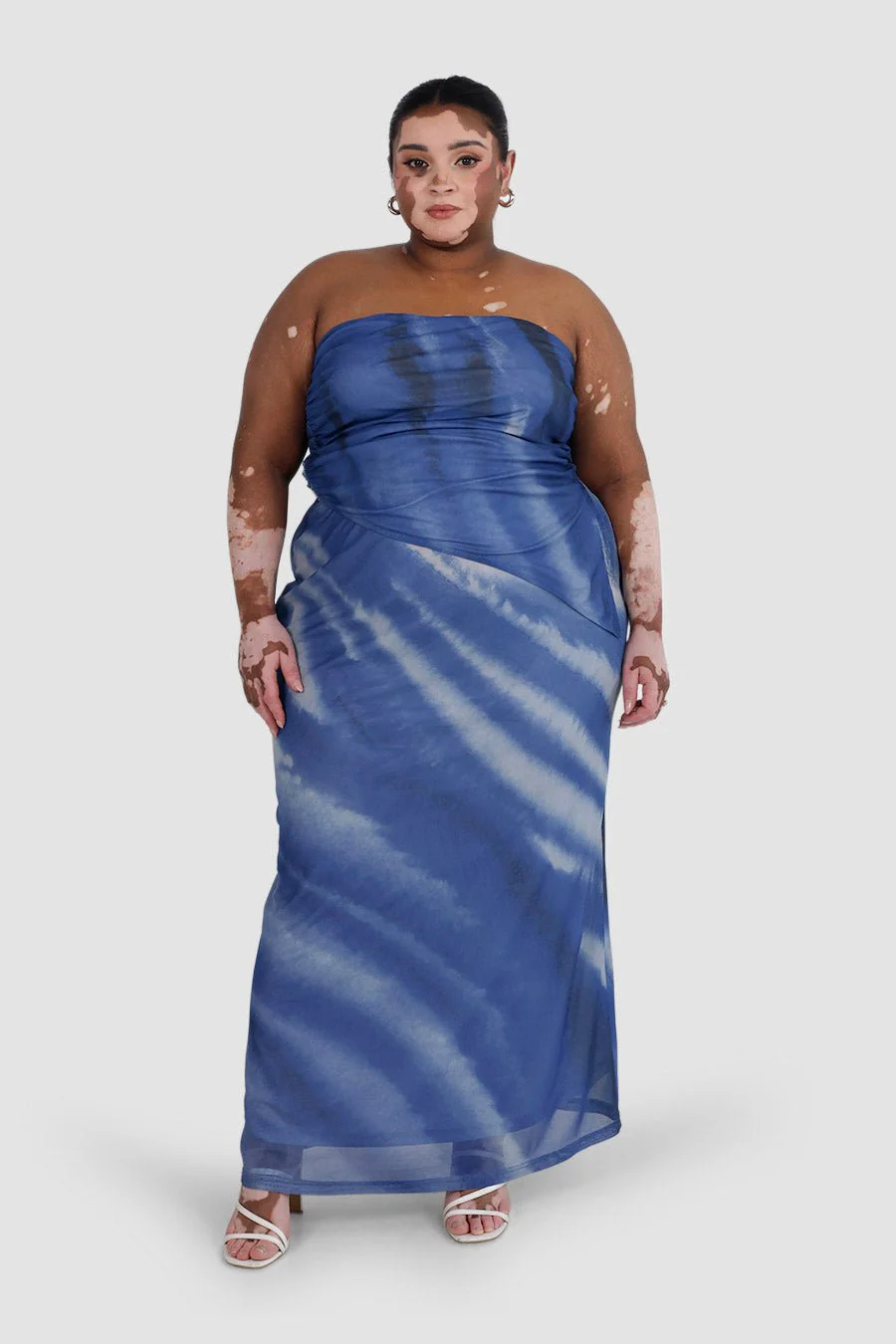 NAELLA ASYMMETRICAL TOP AZURE WASH - Image 5