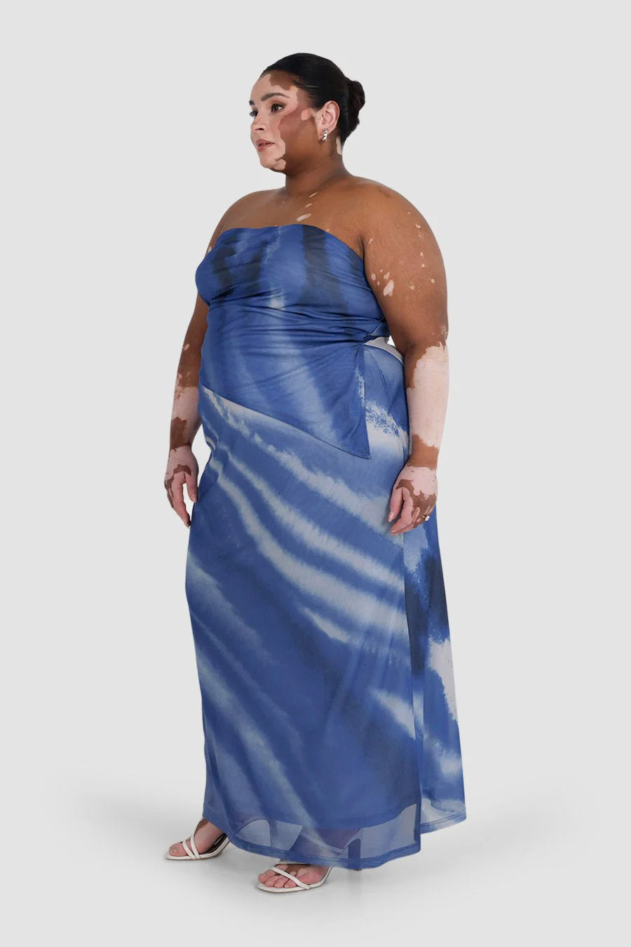 NAELLA ASYMMETRICAL TOP AZURE WASH - Image 7