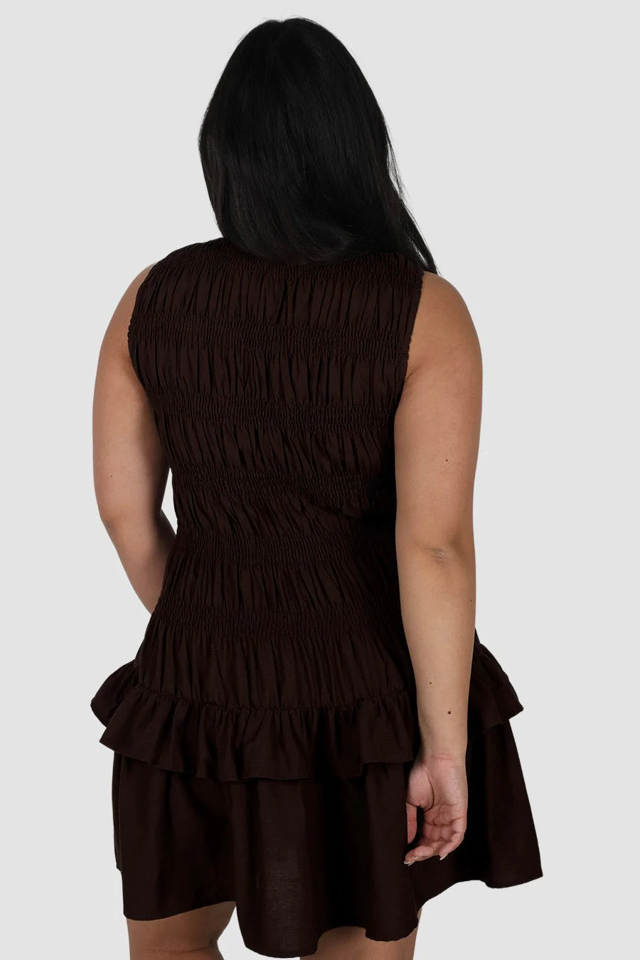 NARAH DRESS ESPRESSO - Image 7