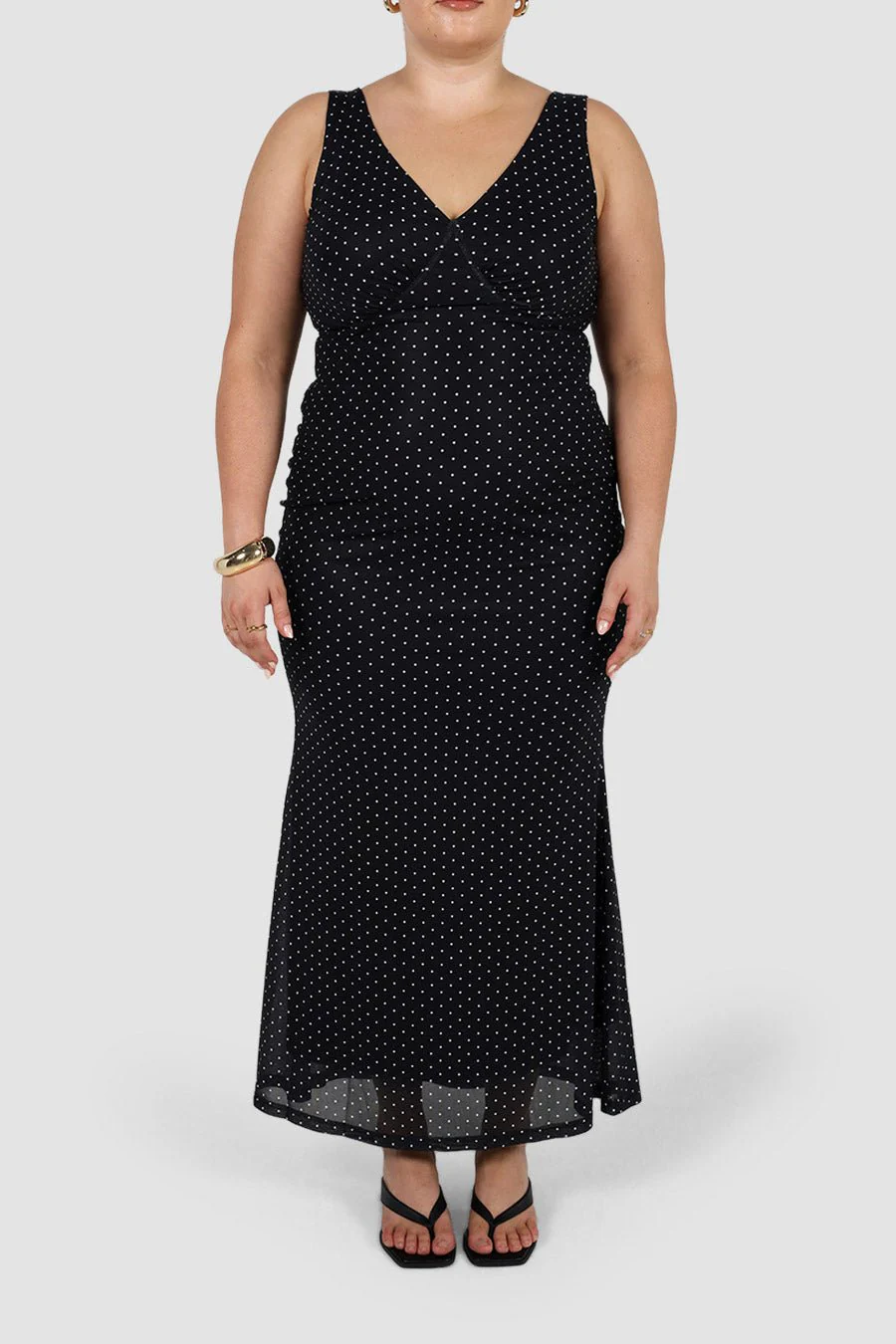 NATALIA DRESS BLACK SPOT - Image 3