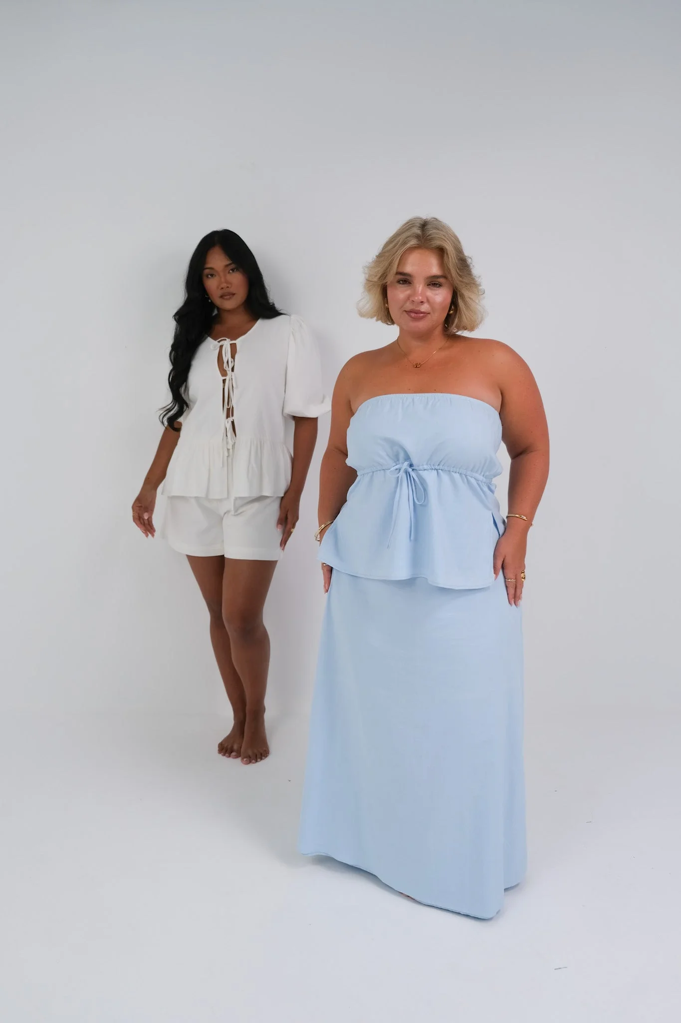 NIA SKIRT SOFT BLUE - Image 7