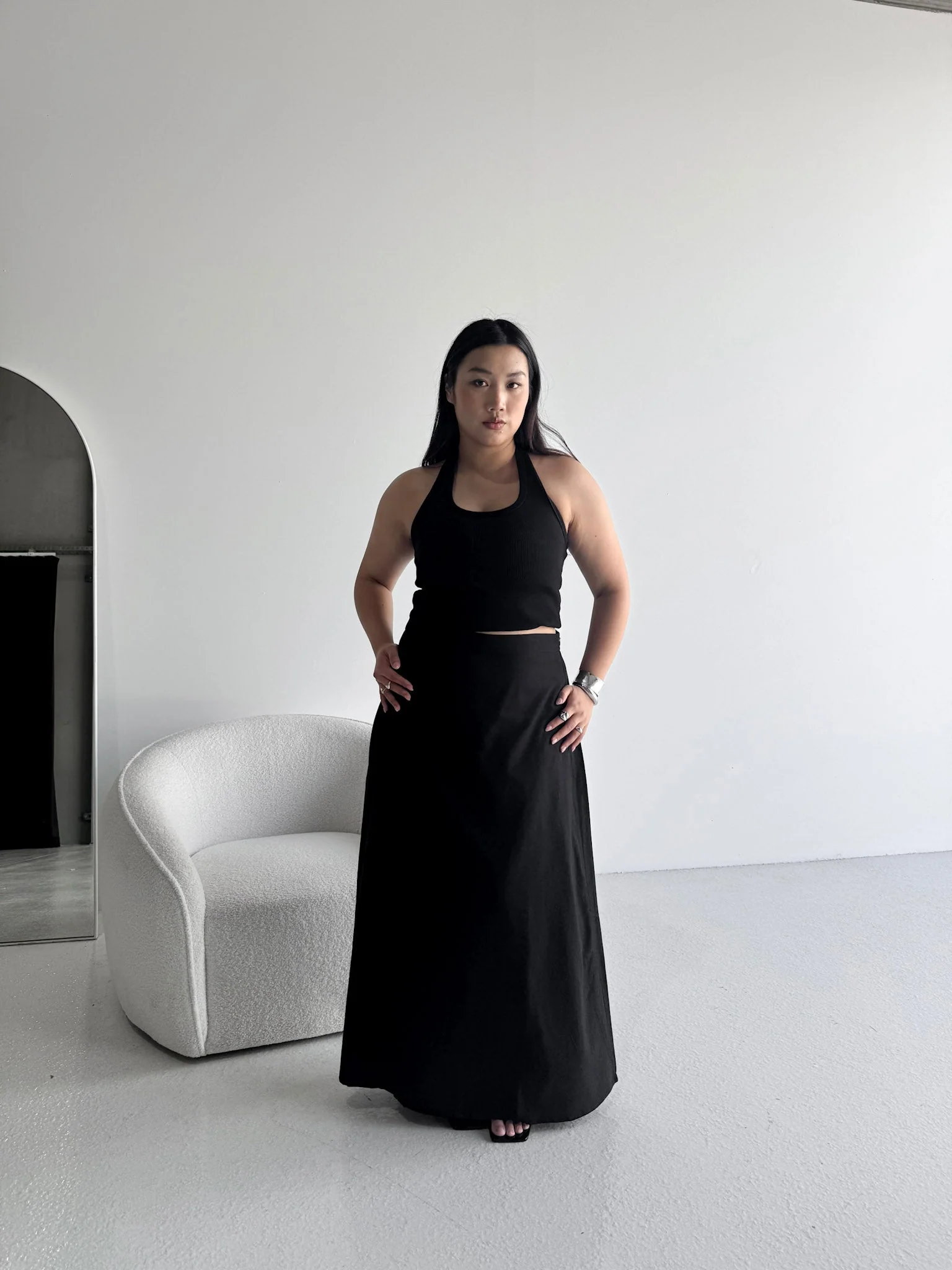 NIA SKIRT BLACK