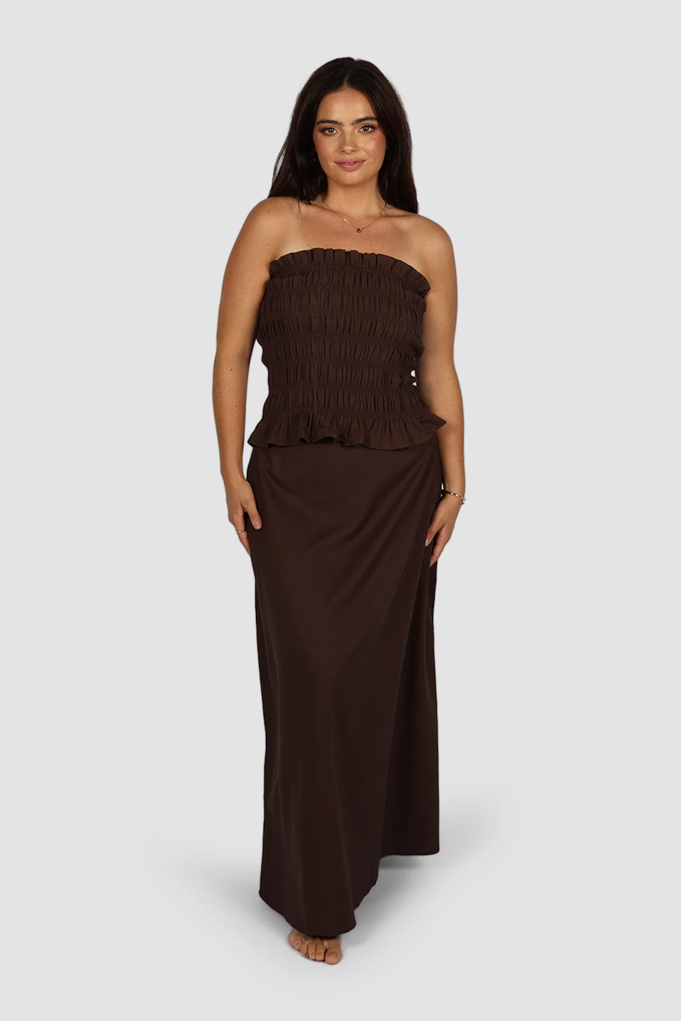 NIA SKIRT ESPRESSO - Image 6