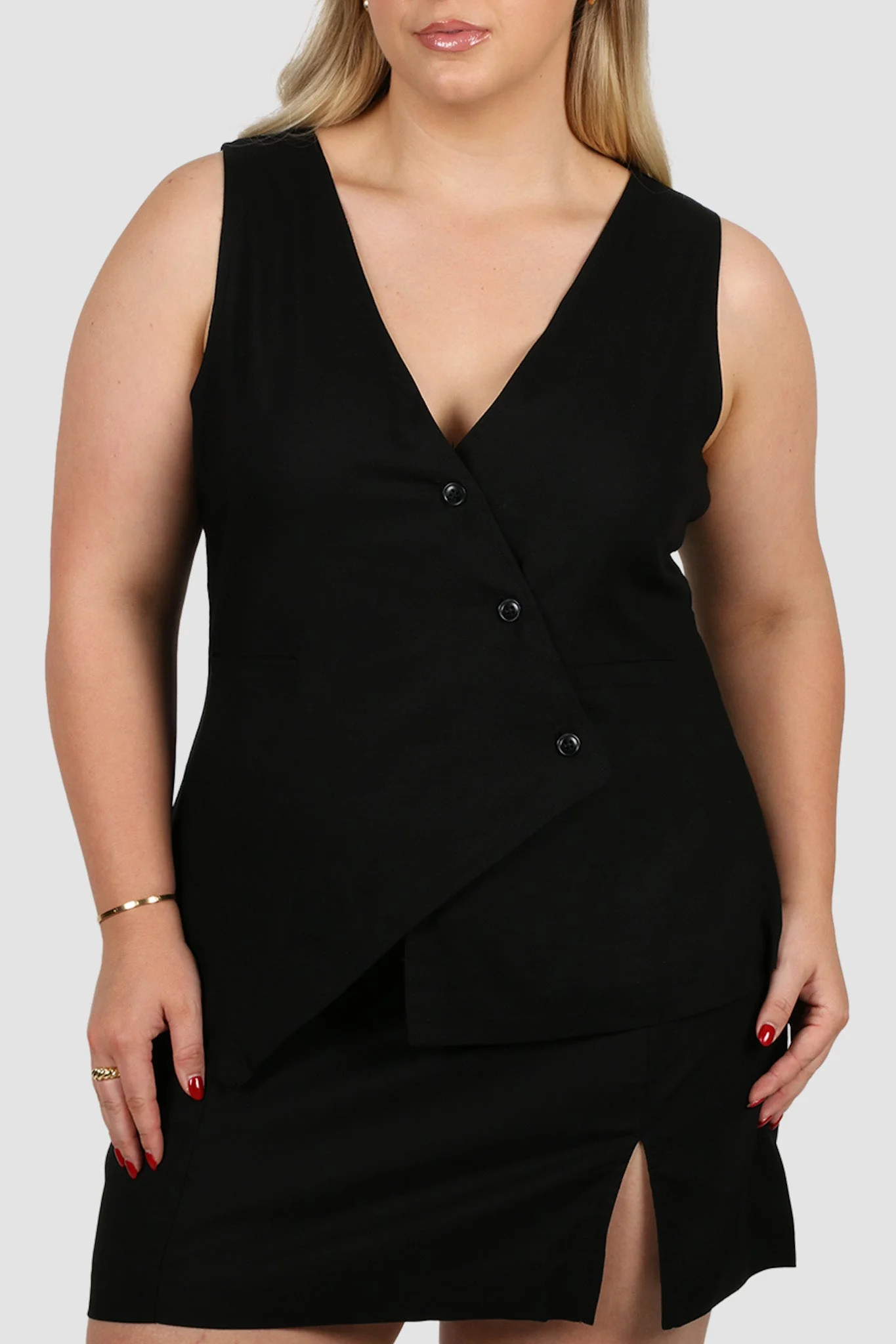 NIXIE TOP BLACK - Image 2