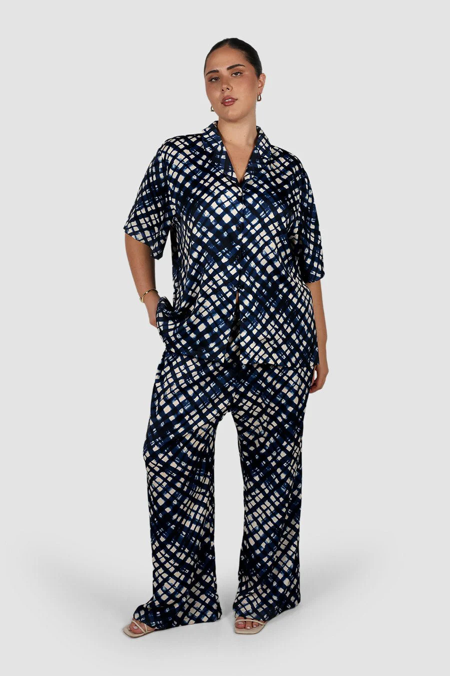 NOA SHIRT MIDNIGHT LATTICE - Image 4