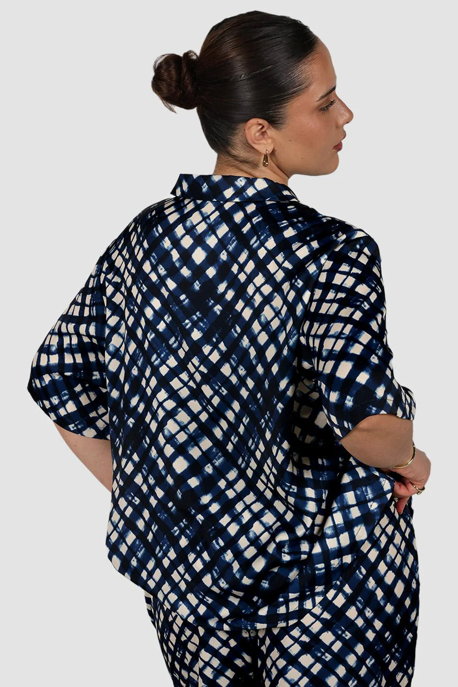 NOA SHIRT MIDNIGHT LATTICE - Image 7