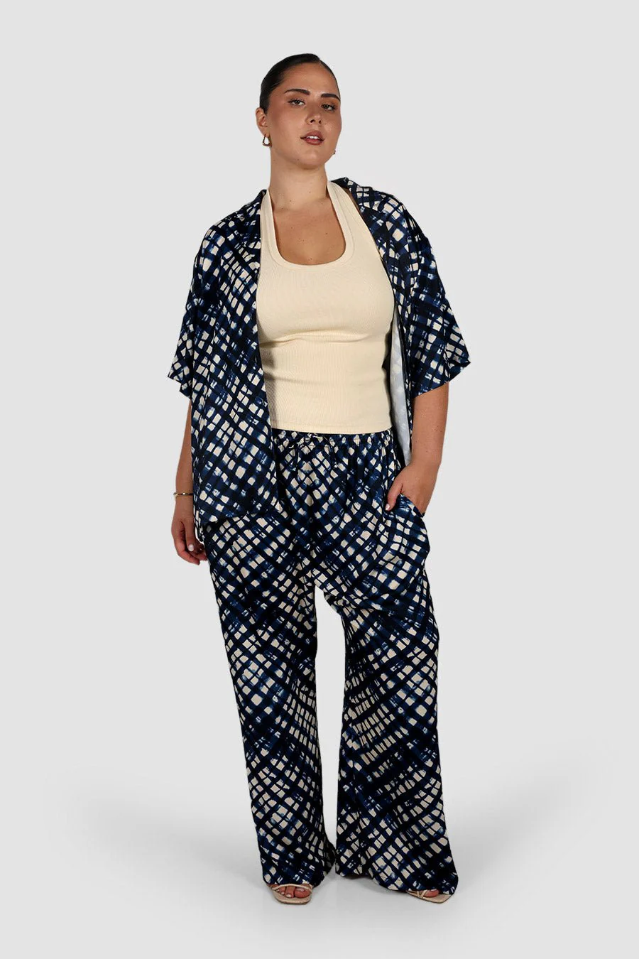 NOA SHIRT MIDNIGHT LATTICE - Image 8