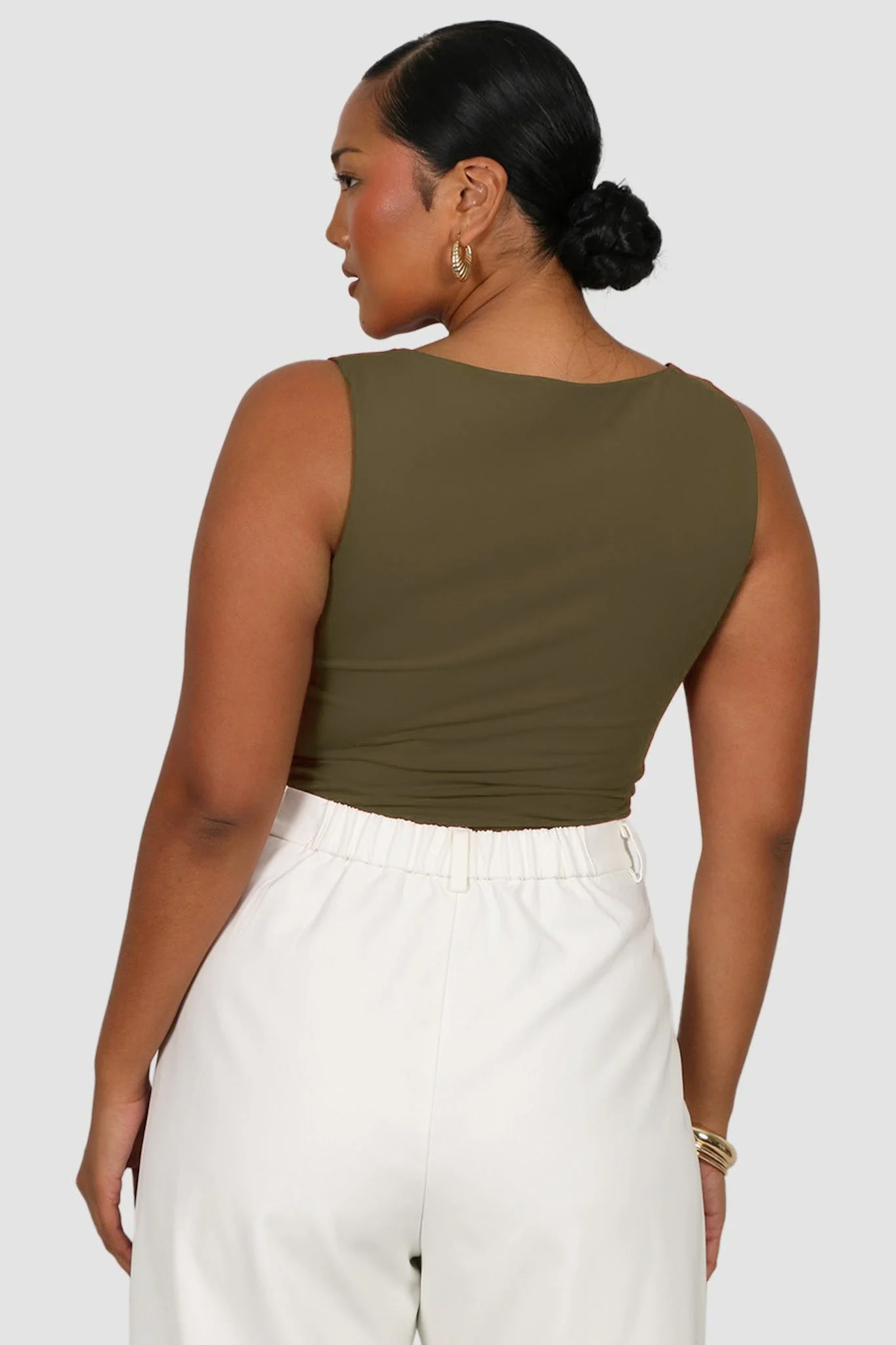 NOLA TOP OLIVE - Image 7