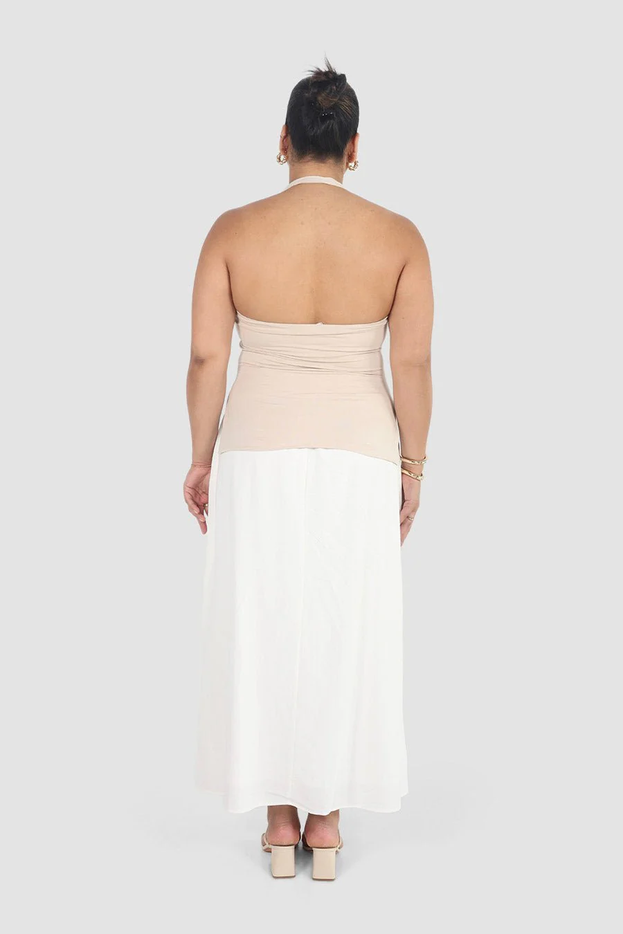 OVIE HALTER TOP BONE - Image 6