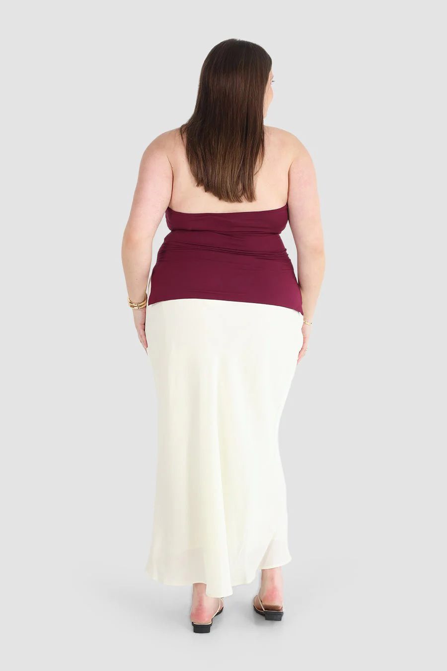 OVIE HALTER TOP MERLOT - Image 6