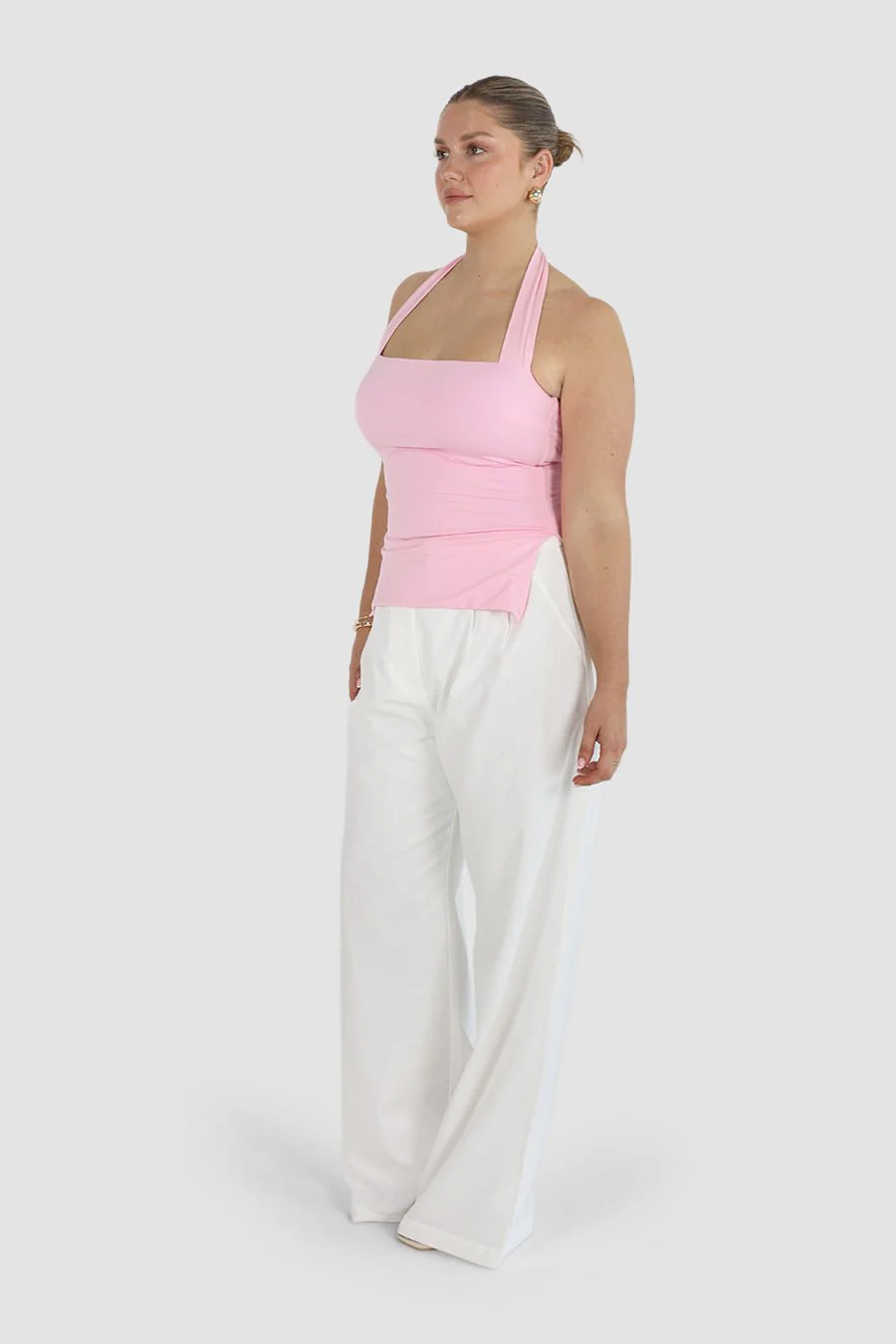 OVIE HALTER TOP PINK - Image 3