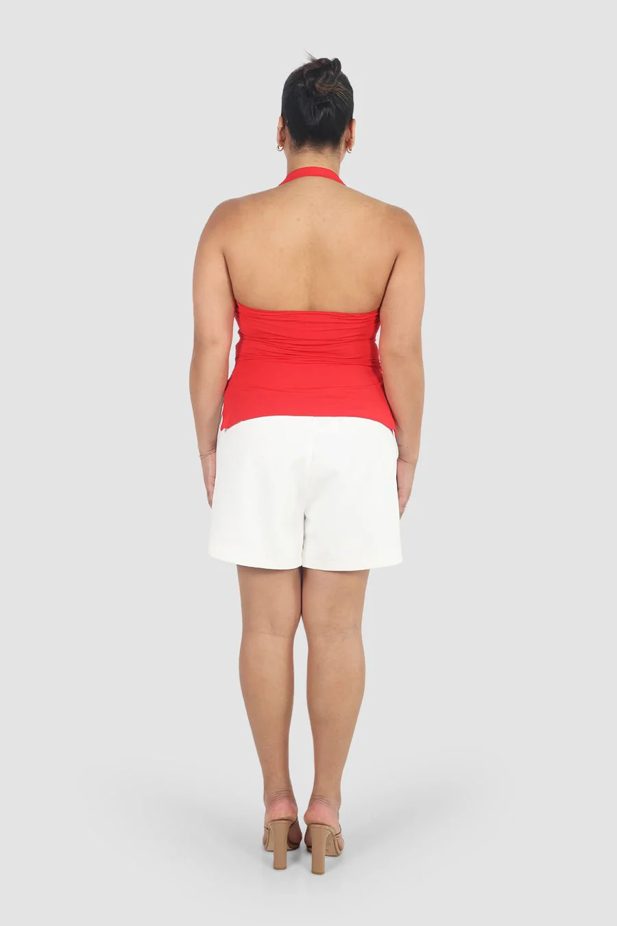 OVIE HALTER TOP RED - Image 5