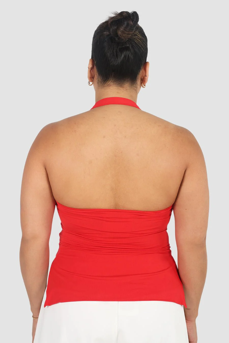 OVIE HALTER TOP RED - Image 6