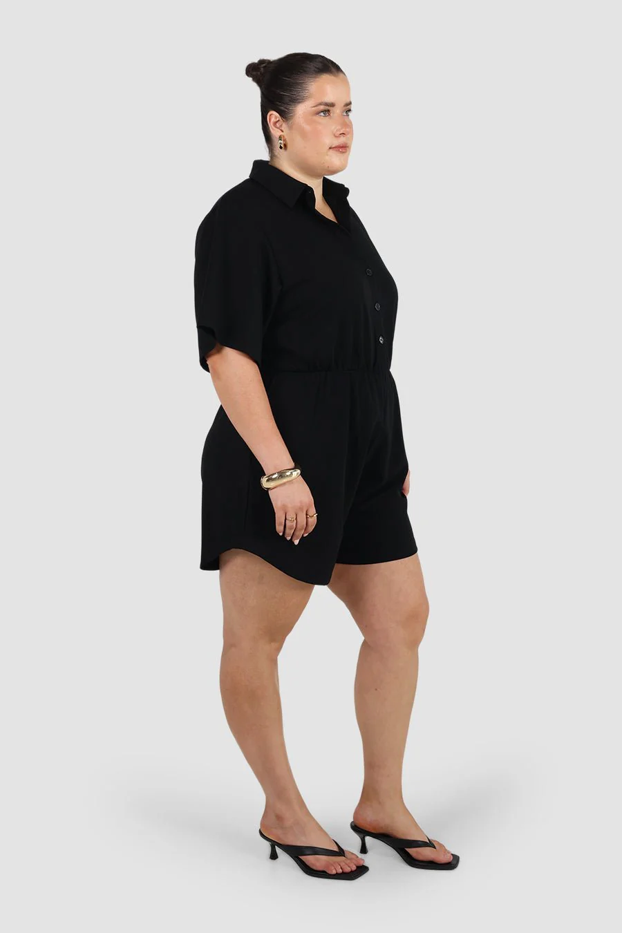 PENELOPE PLAYSUIT BLACK - Image 4