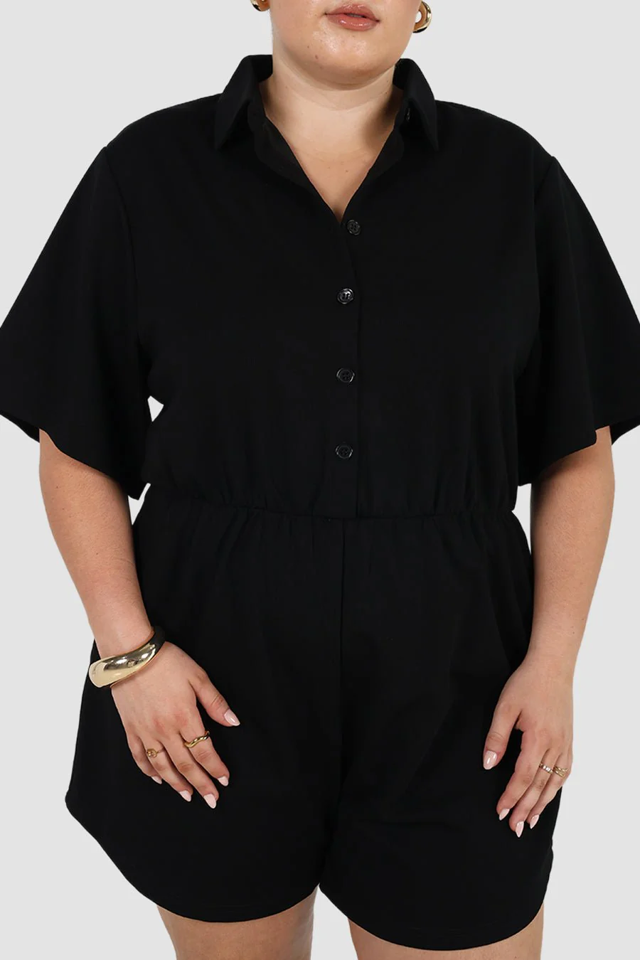 PENELOPE PLAYSUIT BLACK - Image 7