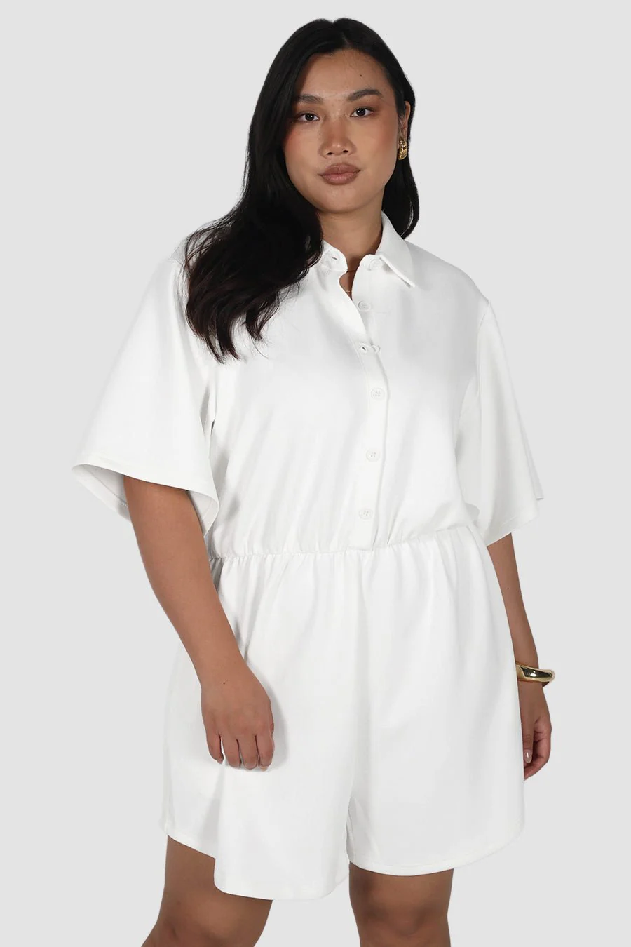 PENELOPE PLAYSUIT WHITE - Image 3